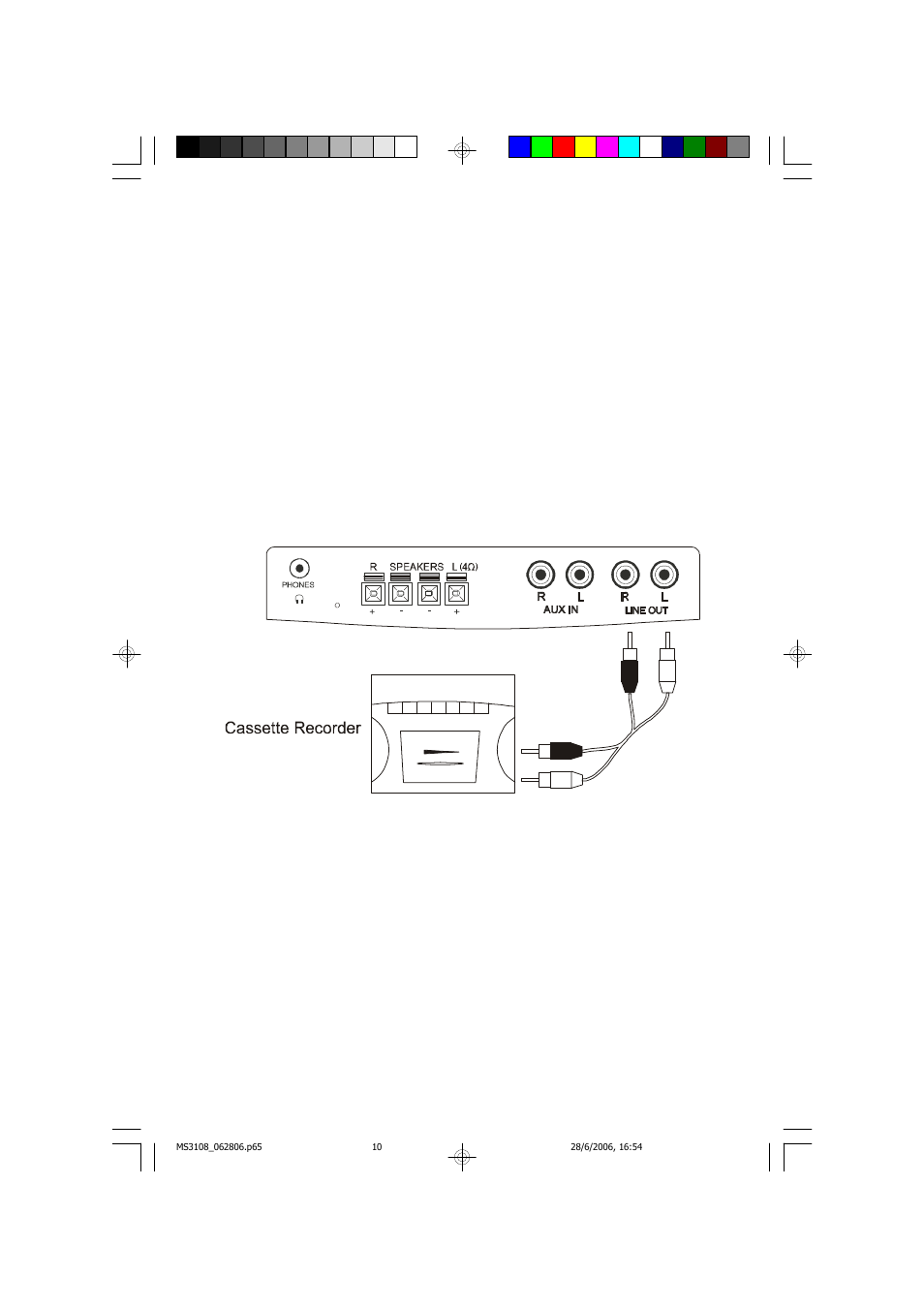Line out l/r output jacks | Emerson Radio MS3108 User Manual | Page 11 / 43
