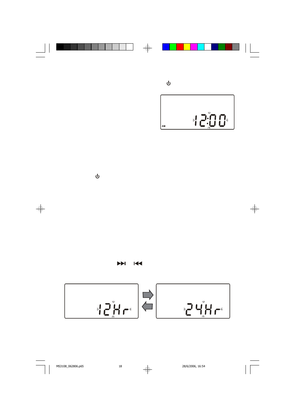 Setting the clock | Emerson Radio MS3108 User Manual | Page 19 / 43