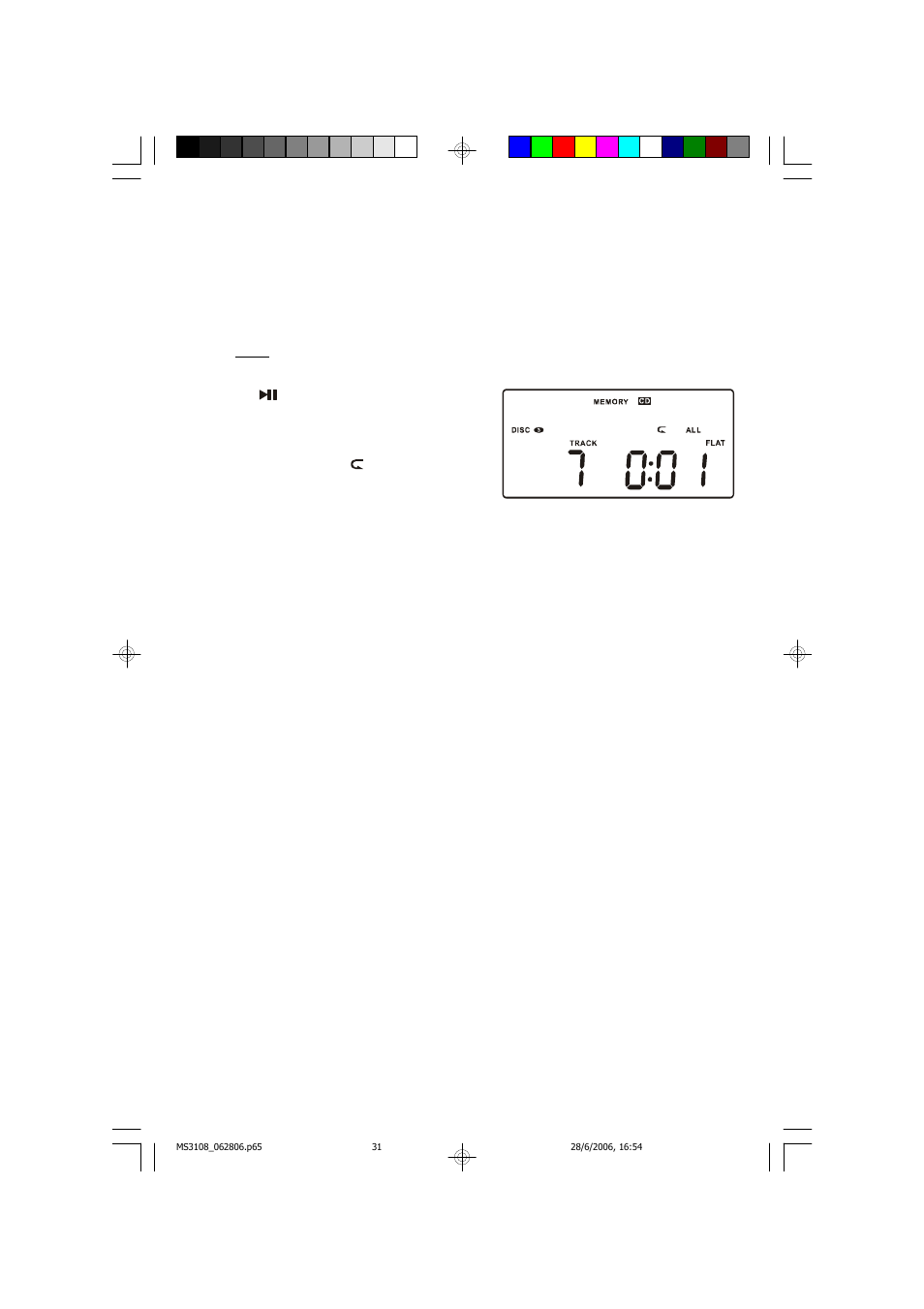 Programmed repeat playback | Emerson Radio MS3108 User Manual | Page 32 / 43