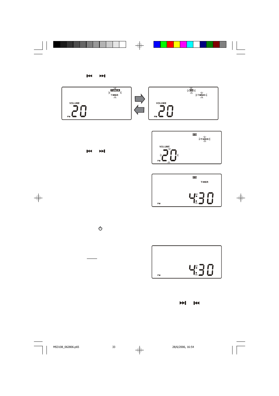 Emerson Radio MS3108 User Manual | Page 34 / 43