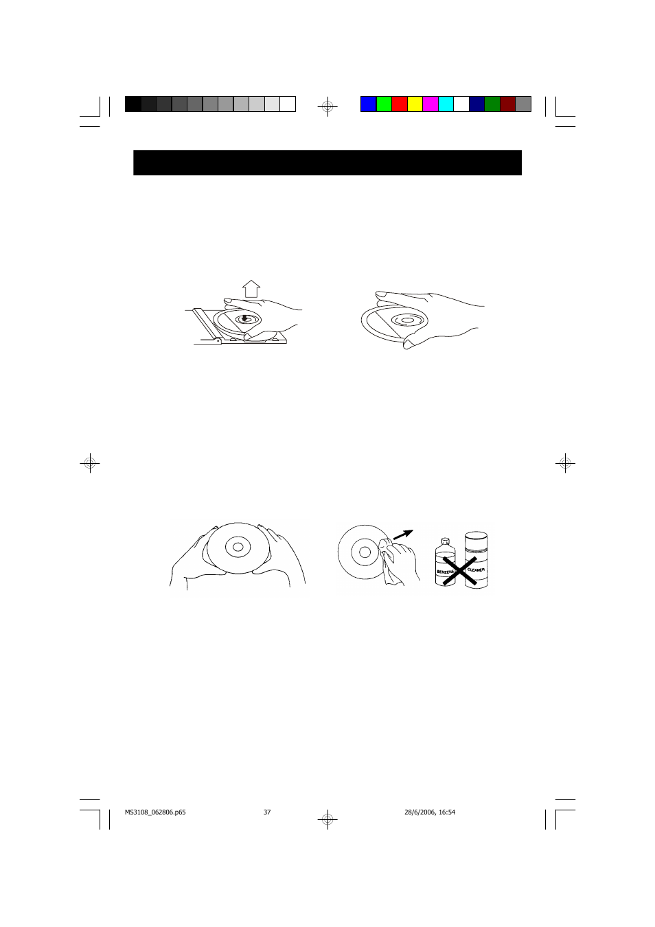 Care and maintenance, Compact disc care | Emerson Radio MS3108 User Manual | Page 38 / 43