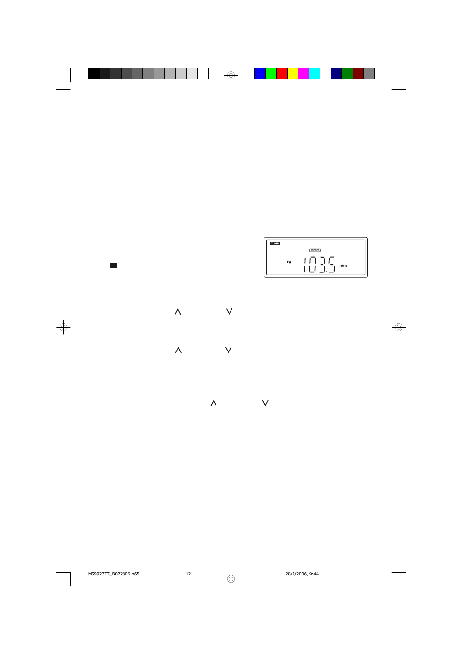 Listening to the radio | Emerson Radio MS9923TT User Manual | Page 13 / 37