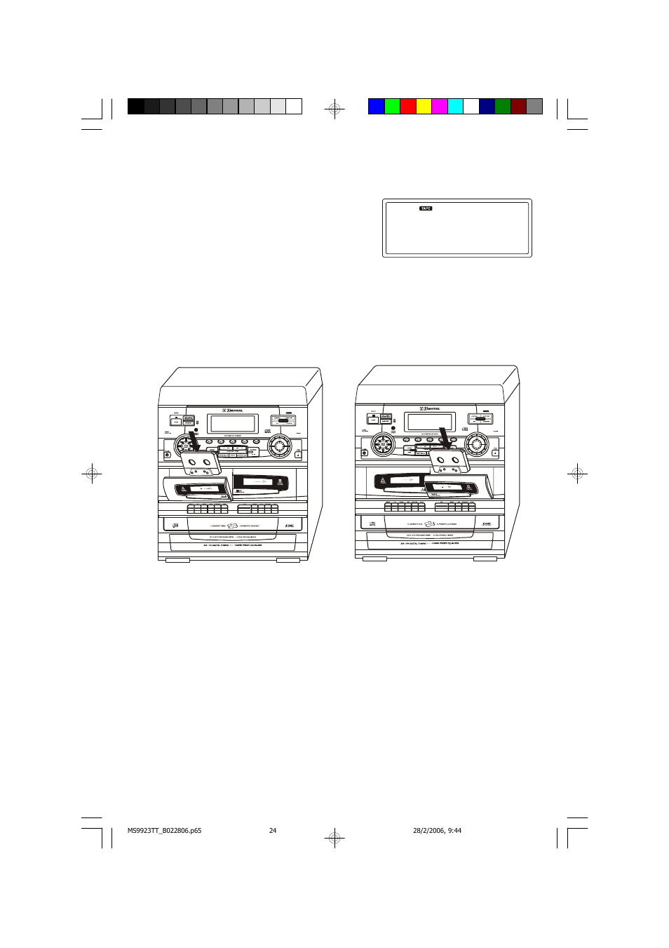 Emerson Radio MS9923TT User Manual | Page 25 / 37