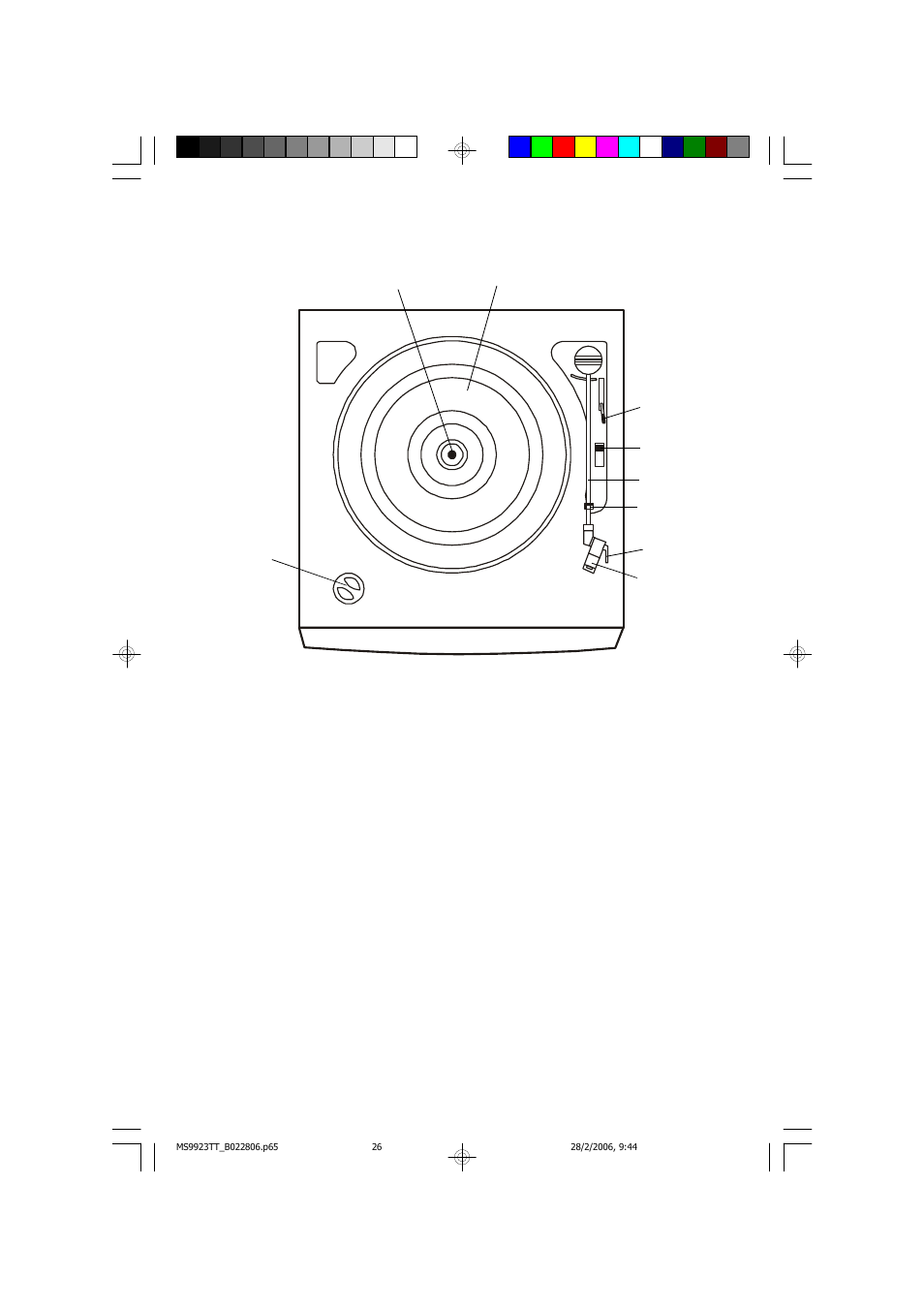 Playing phono records | Emerson Radio MS9923TT User Manual | Page 27 / 37