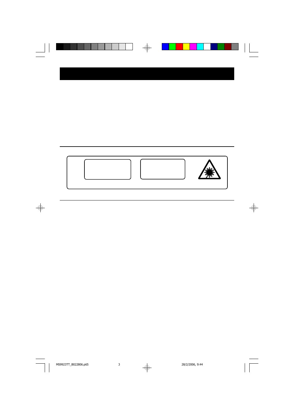 Class 1 laser product, Fcc information | Emerson Radio MS9923TT User Manual | Page 4 / 37