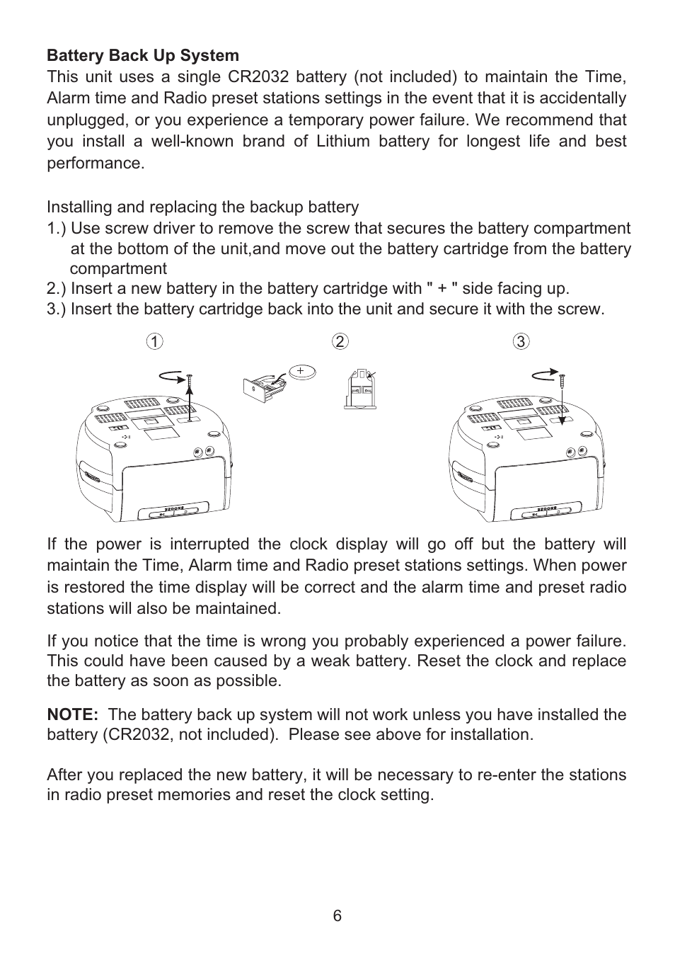 Emerson Radio CKD9918 User Manual | Page 7 / 24
