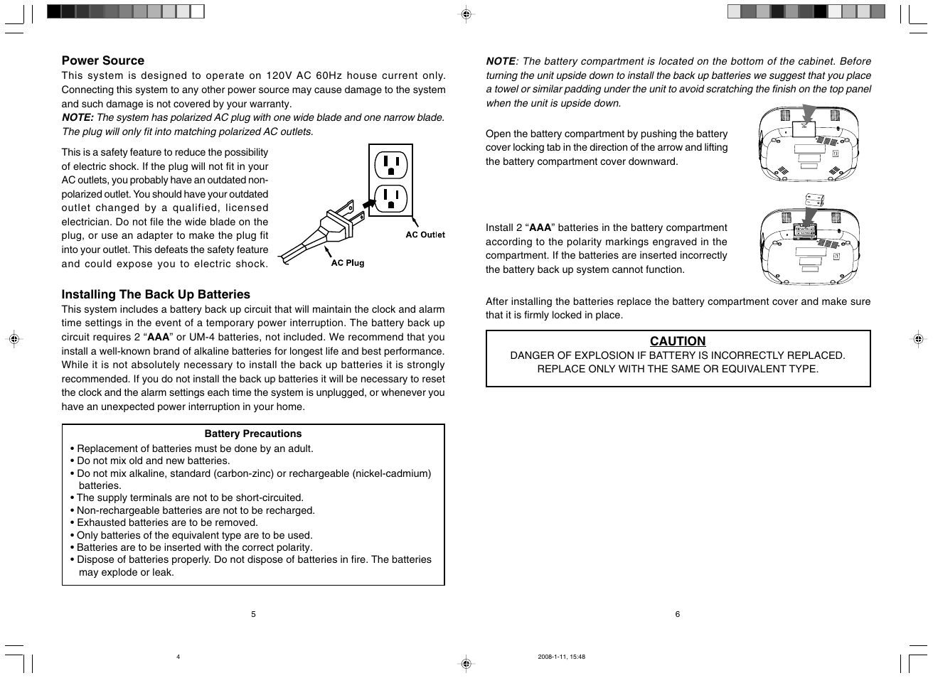 Emerson Radio iC2196 User Manual | Page 4 / 14