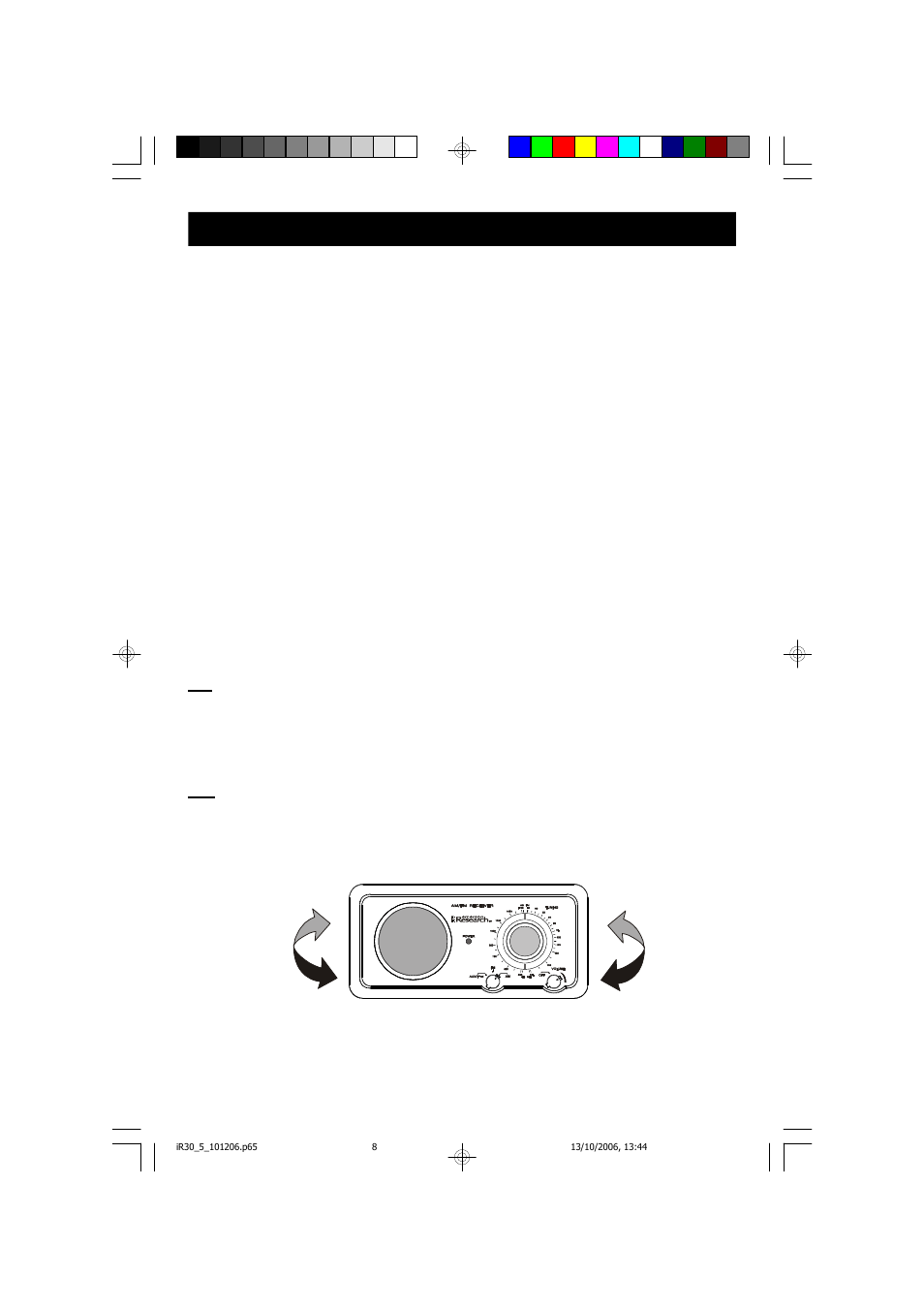 Listening to the radio | Emerson Radio iR30 User Manual | Page 9 / 18