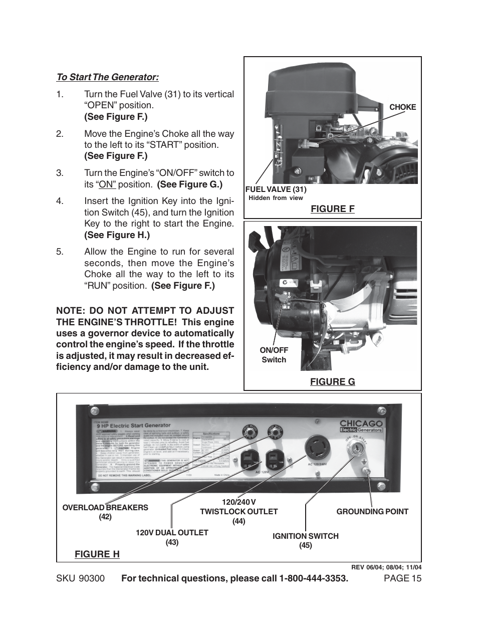 Chicago Electric 90300 User Manual | Page 15 / 20