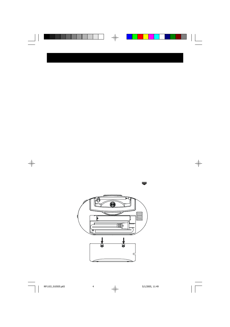 Preparation for use, Unpacking and set up, Ac operation | Emerson Radio RP1103 User Manual | Page 5 / 16