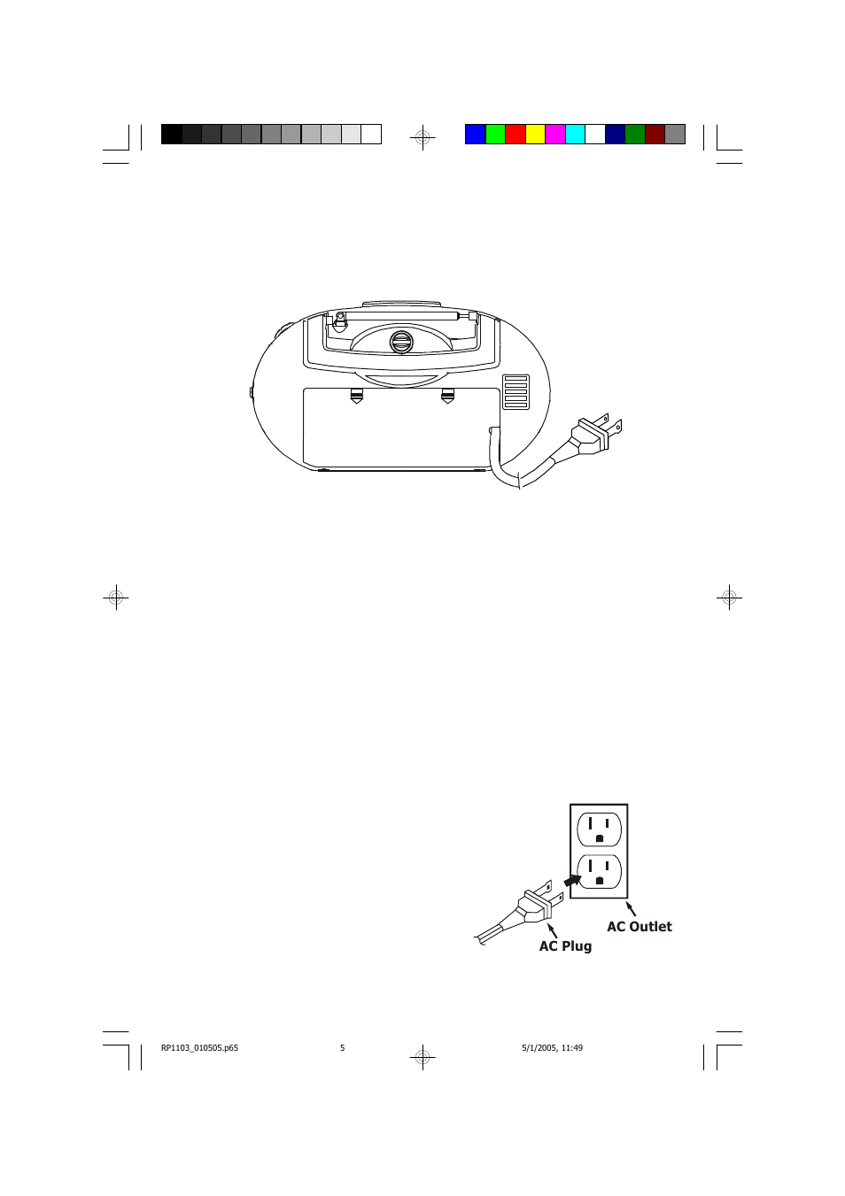 Emerson Radio RP1103 User Manual | Page 6 / 16
