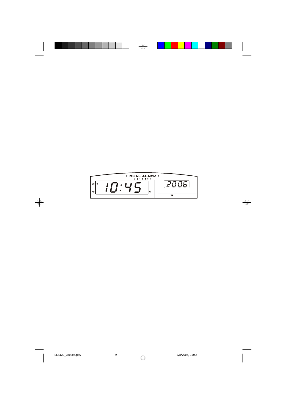 Date display, Year display, Daylight saving and leap year adjustments | Emerson Radio SCR120 User Manual | Page 10 / 23