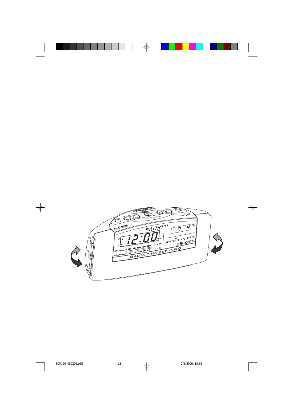 Listening to the radio | Emerson Radio SCR120 User Manual | Page 14 / 23