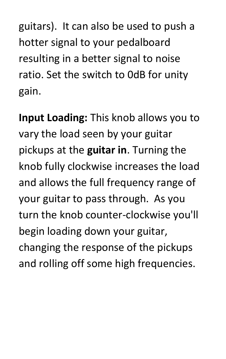 Empress Effects Buffer+ User Manual | Page 9 / 12