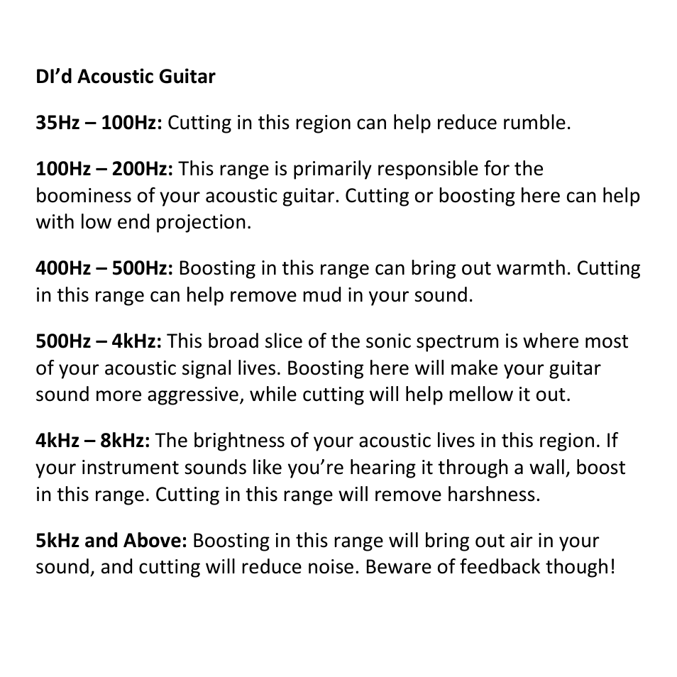 Empress Effects ParaEq User Manual | Page 10 / 12
