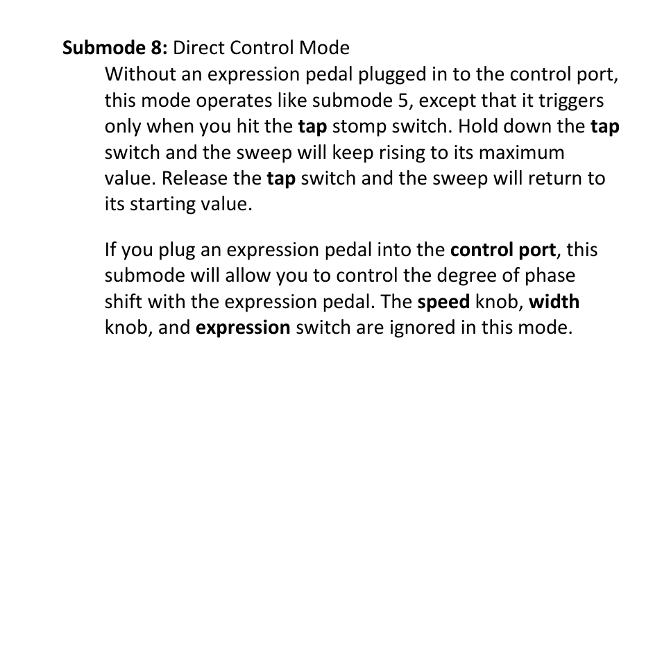 Empress Effects Phaser User Manual | Page 11 / 24
