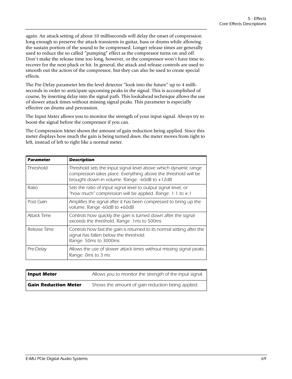 E-MU 1212M PCIe User Manual | Page 69 / 132