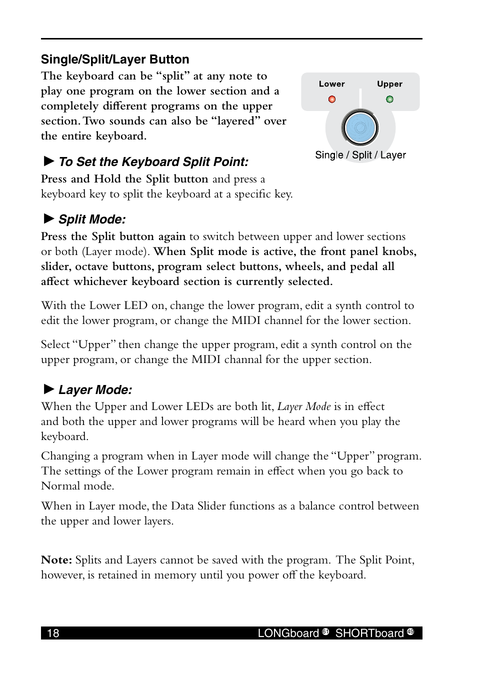 E-MU SHORTBoard 49 User Manual | Page 20 / 42