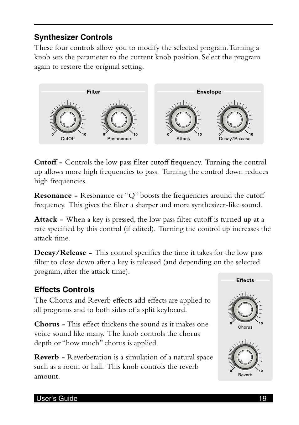 E-MU SHORTBoard 49 User Manual | Page 21 / 42