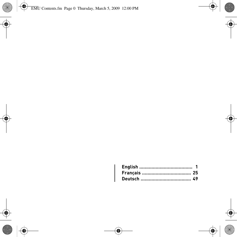 E-MU PIPEline User Manual | Page 3 / 73