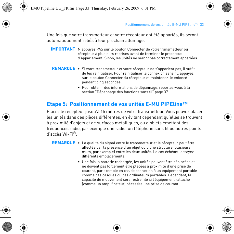 E-MU PIPEline User Manual | Page 36 / 73