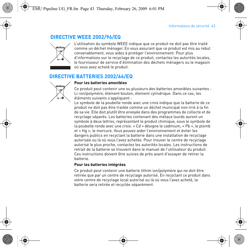 E-MU PIPEline User Manual | Page 46 / 73