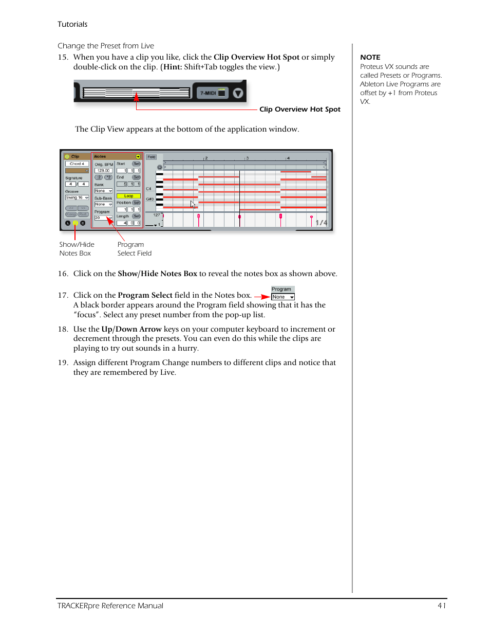 E-MU Tracker Pre USB 2.0 User Manual | Page 41 / 56