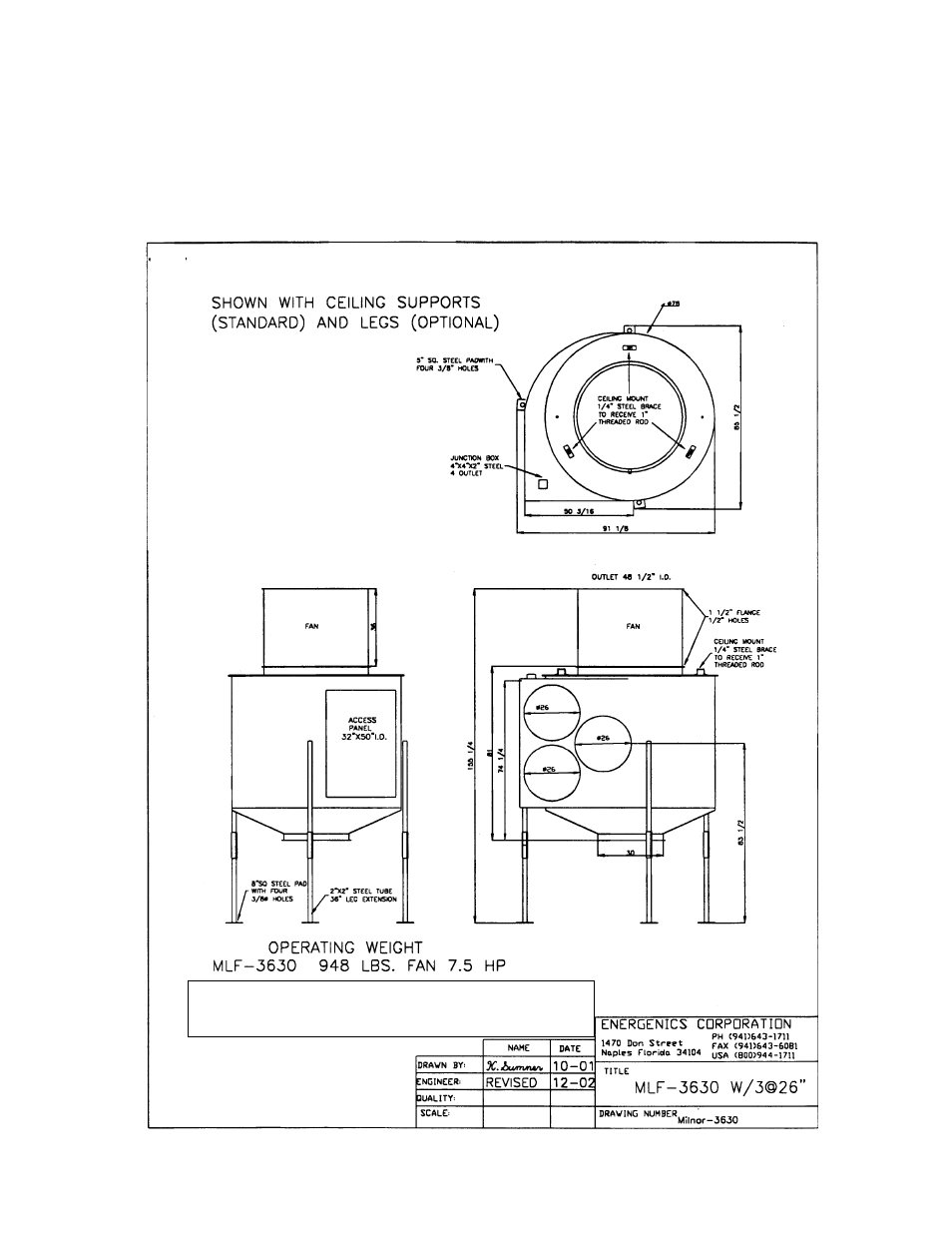 Energenics MLF-4545 User Manual | Page 15 / 30