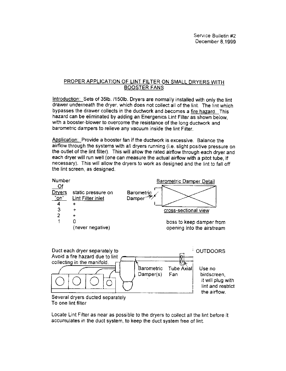 Energenics Super Series Lint Filter 2007 User Manual | Page 15 / 19