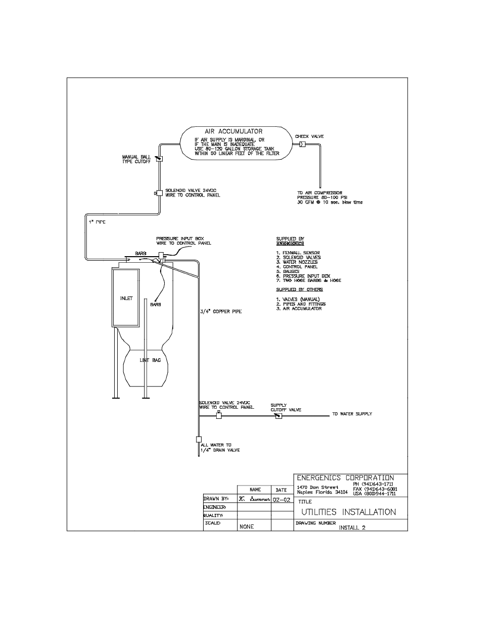 Energenics In-Line Saver Lint Filters 2007 User Manual | Page 8 / 16