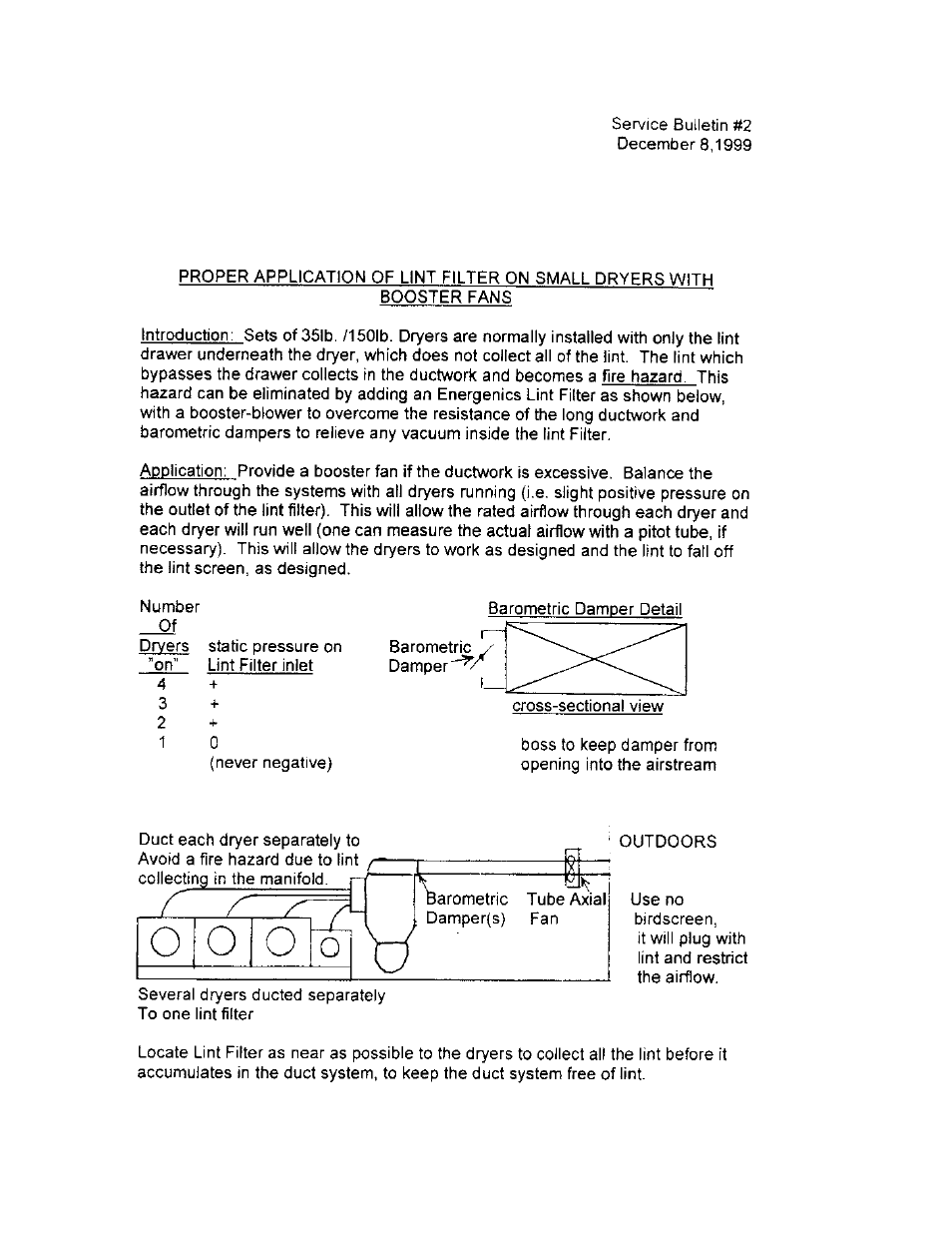 Energenics 120 Low Profile Lint Filters 2007 User Manual | Page 10 / 13