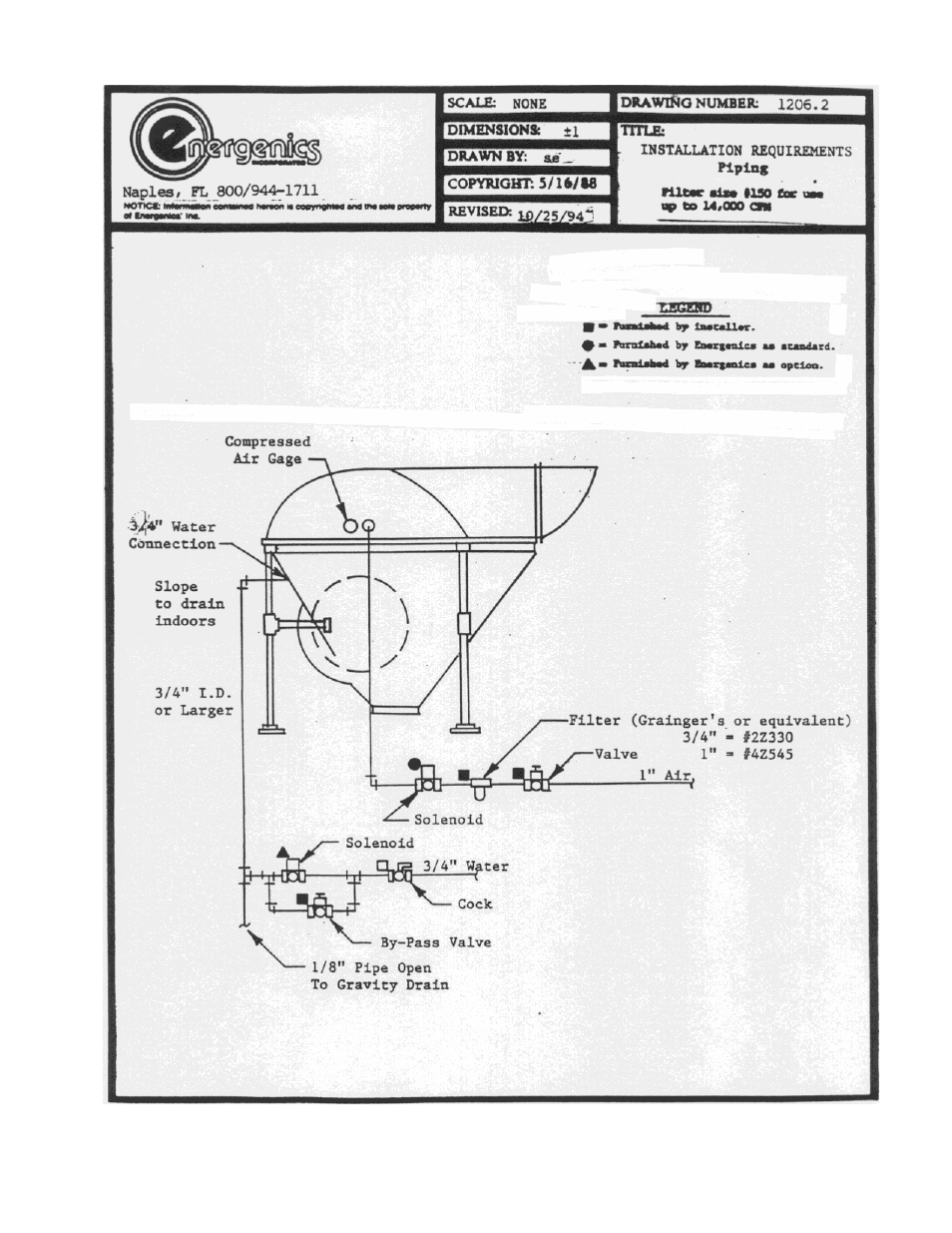 Energenics 150 Low Profile Lint Filters 2007 User Manual | Page 10 / 15
