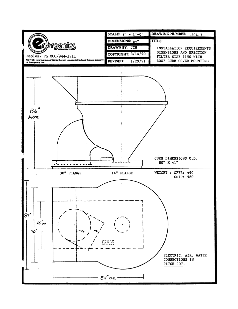 Energenics 150 Low Profile Lint Filters 2007 User Manual | Page 7 / 15