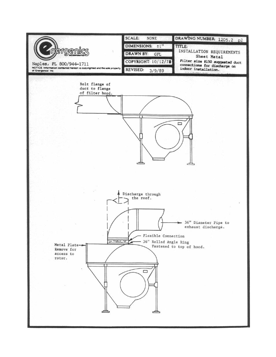 Energenics 150 Low Profile Lint Filters 2007 User Manual | Page 9 / 15