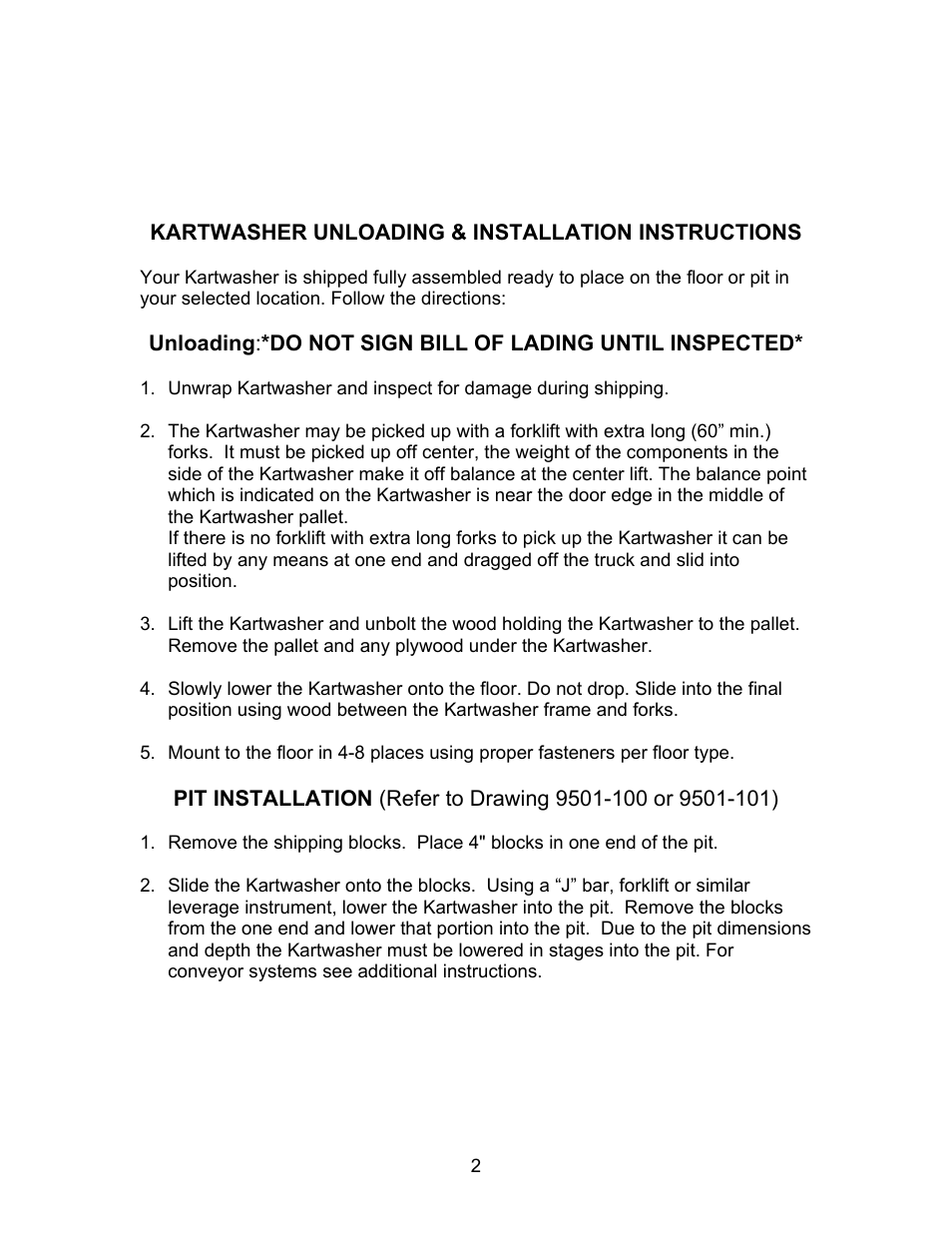 Energenics Kartwash Premier User Manual | Page 2 / 13