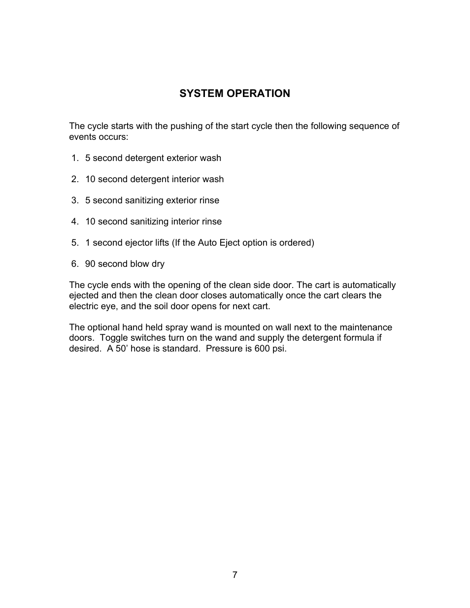 Energenics Kartwash Premier User Manual | Page 7 / 13