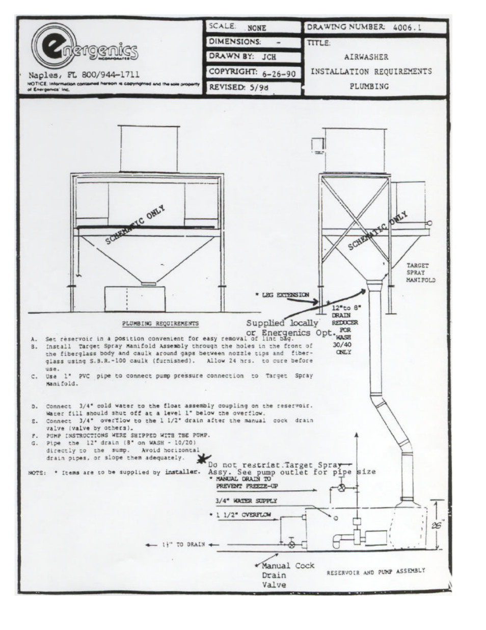 Energenics Air Wash User Manual | Page 12 / 15