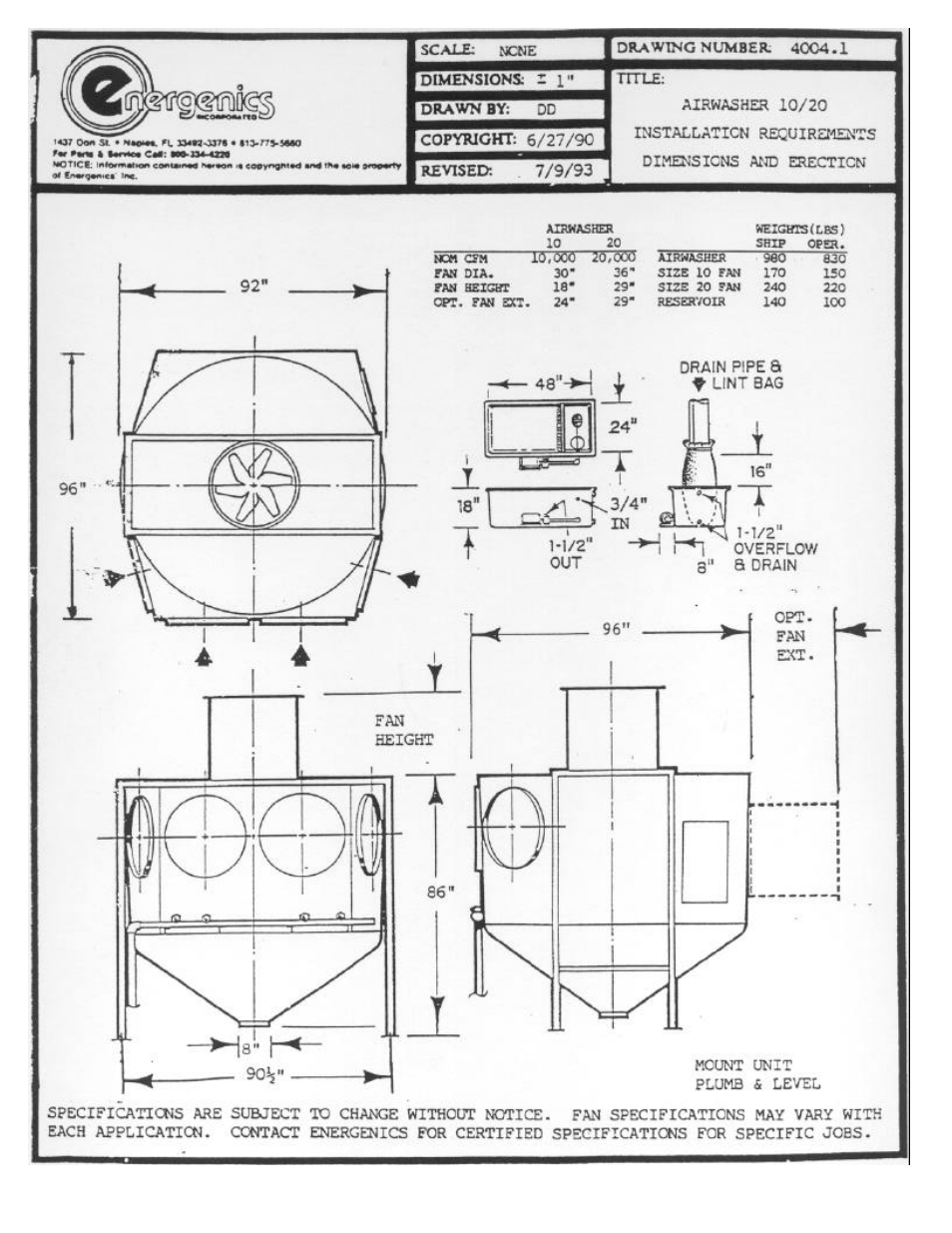 Energenics Air Wash User Manual | Page 7 / 15