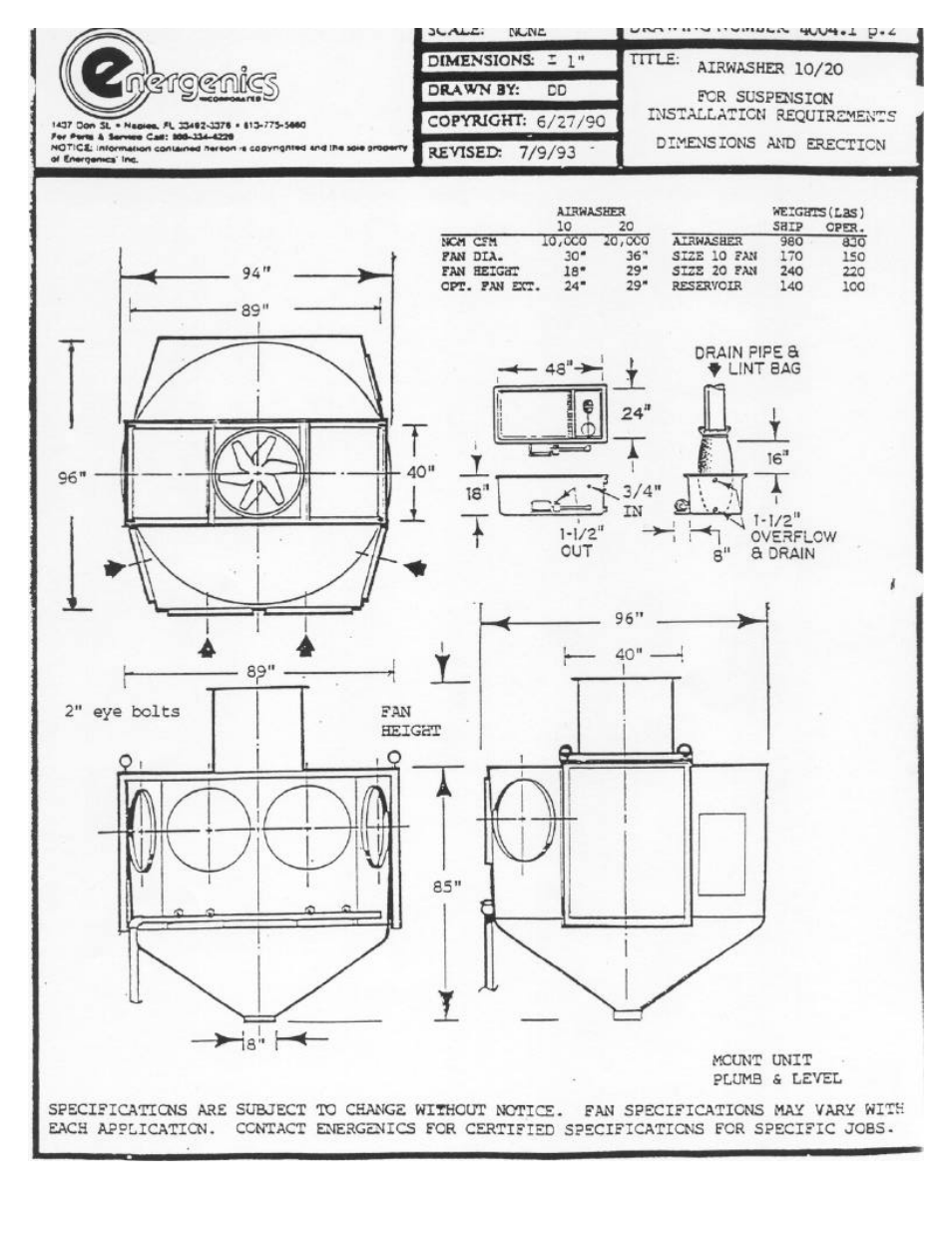 Energenics Air Wash User Manual | Page 8 / 15