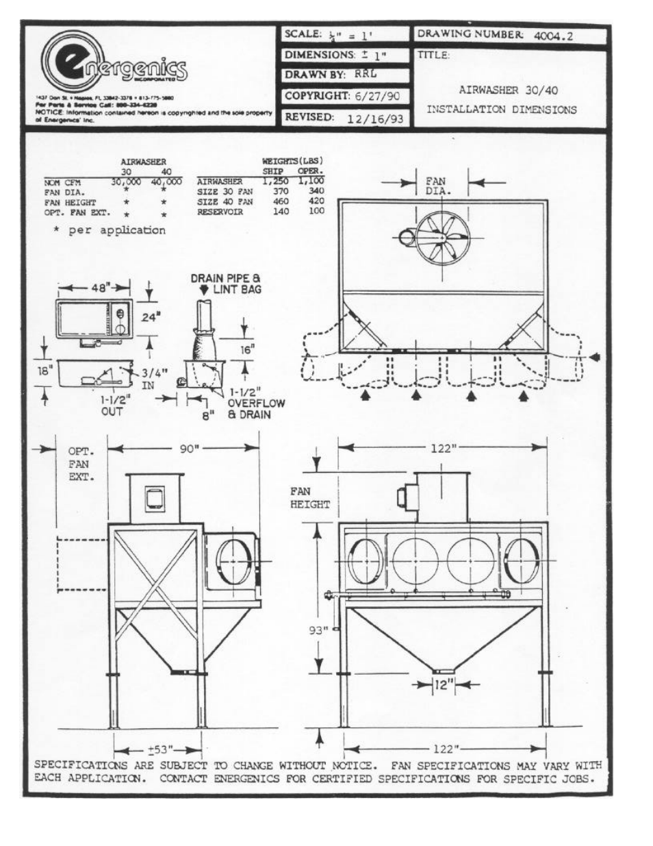 Energenics Air Wash User Manual | Page 9 / 15