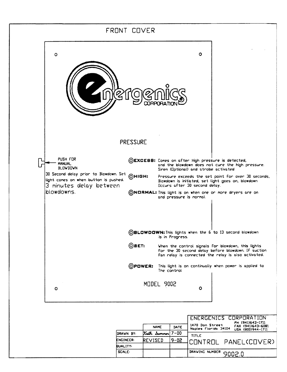 Energenics 120 Low Profile Lint Filter (Old) User Manual | Page 12 / 19