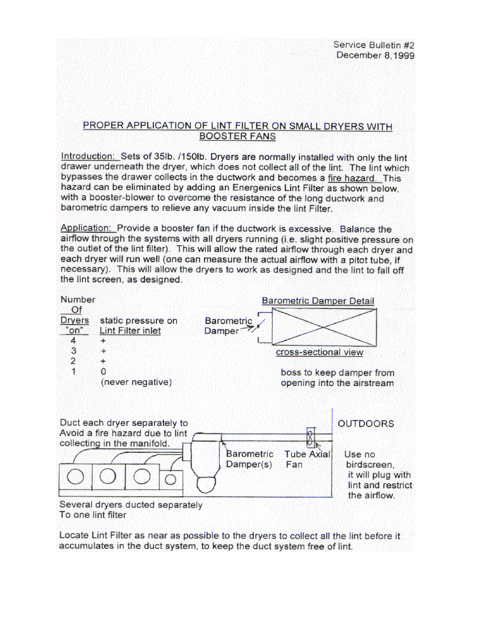 Energenics 150 Low Profile Lint Filter (Old) User Manual | Page 11 / 21