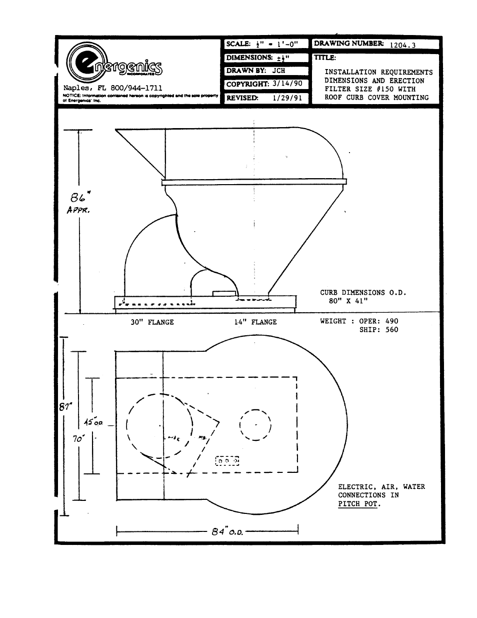 Energenics 150 Low Profile Lint Filter (Old) User Manual | Page 8 / 21