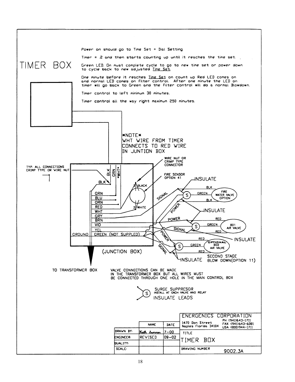 Energenics In-Line Space Saver Lint Filters (Old) User Manual | Page 18 / 22