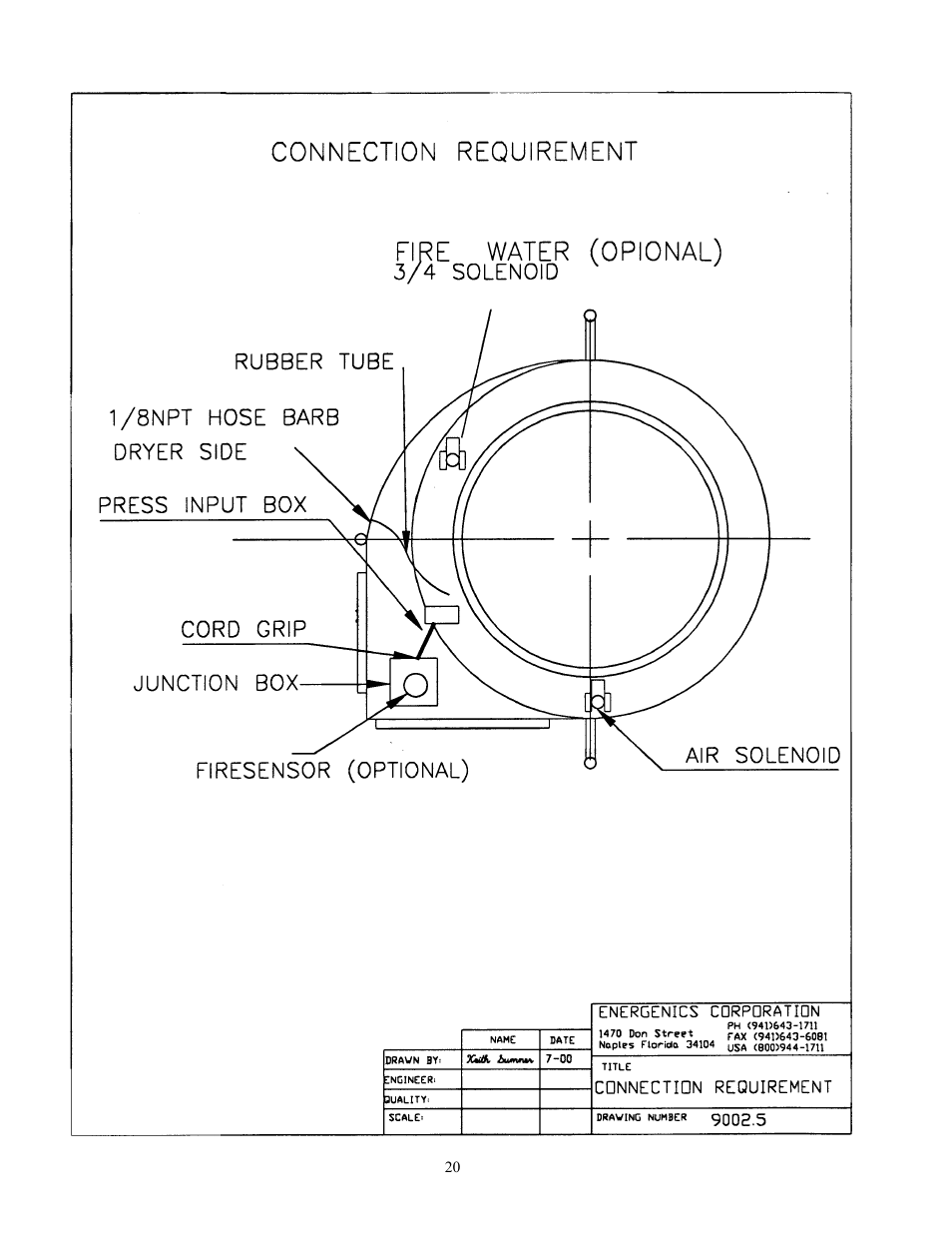 Energenics In-Line Space Saver Lint Filters (Old) User Manual | Page 20 / 22