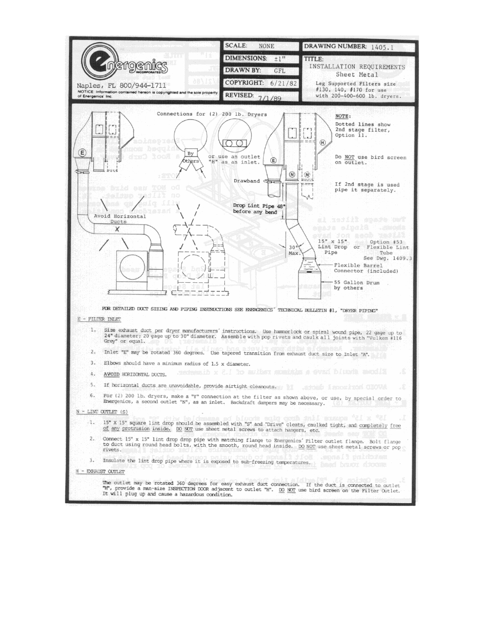 Energenics Super Series Lint Filter (Old) User Manual | Page 11 / 25