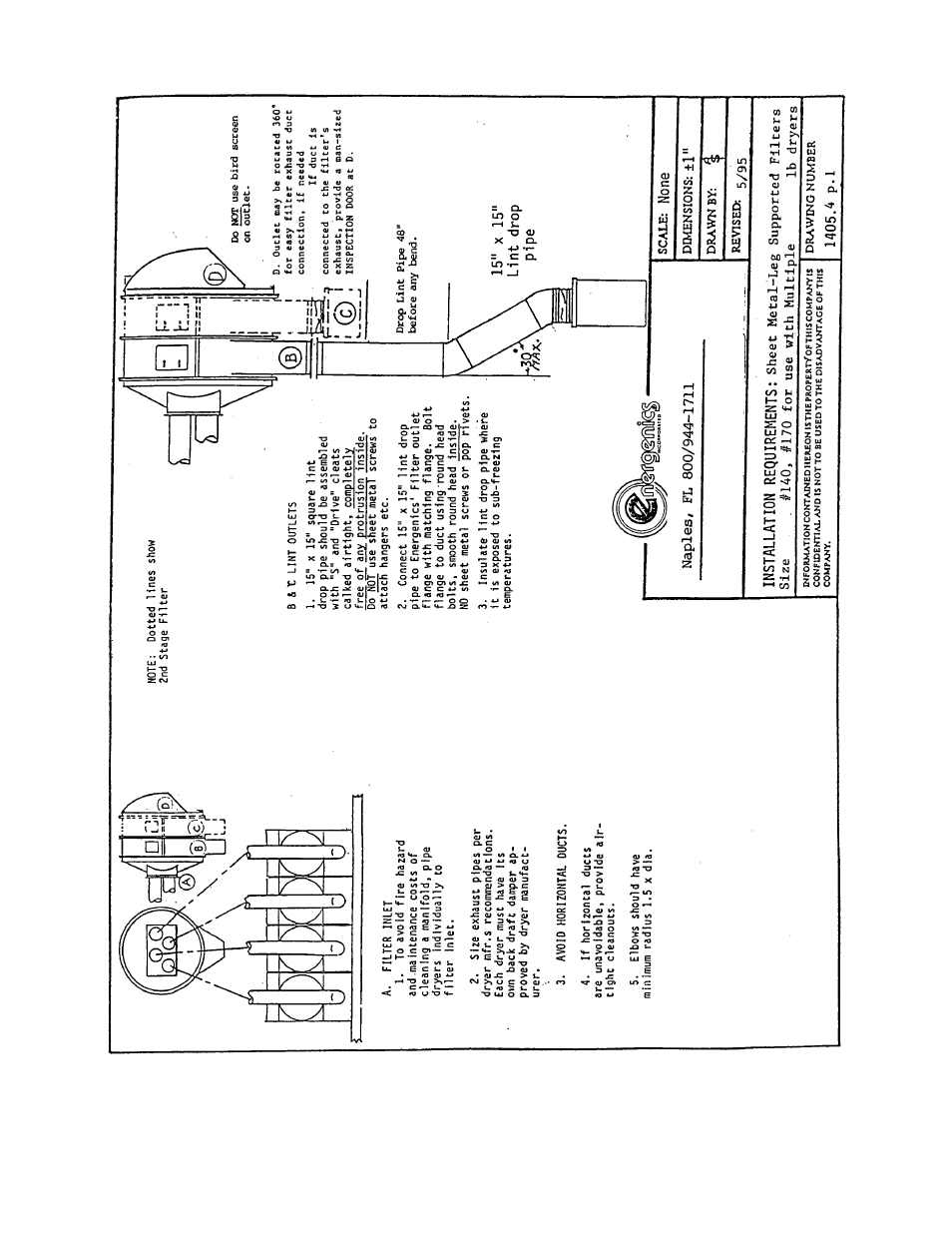 Energenics Super Series Lint Filter (Old) User Manual | Page 13 / 25