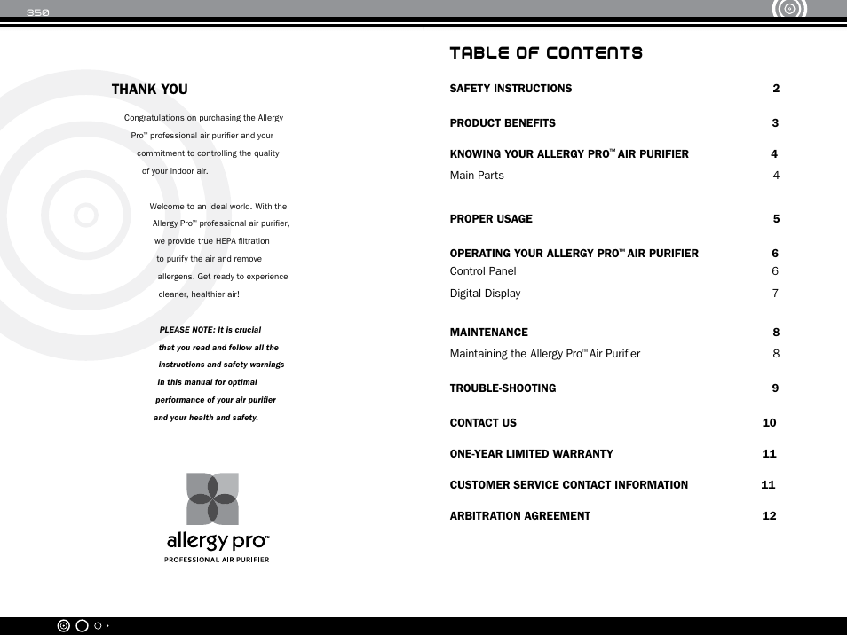 Envion AP350 User Manual | Page 2 / 8