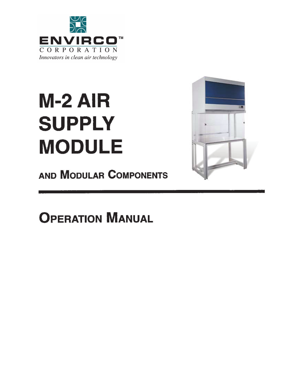 Envirco M-2 Unimodule User Manual | 34 pages