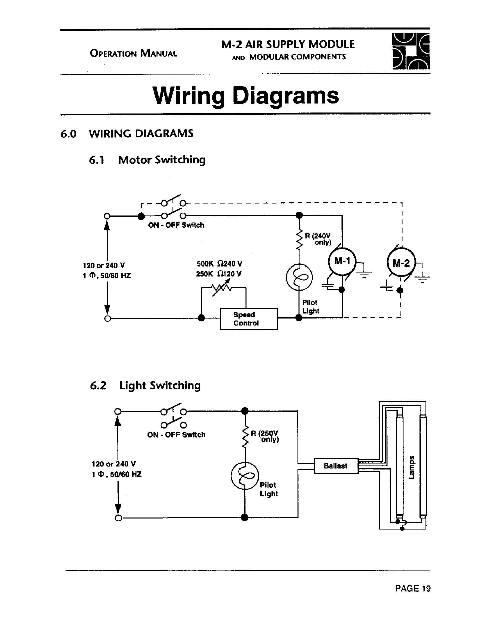 Envirco M-2 Unimodule User Manual | Page 20 / 34